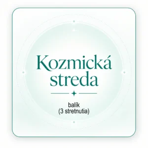 Kozmická streda - balík 3 večerov
